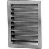 Lomanco LomanCool 812100 Gable Vent, Aluminum, Mill, Flush Installation